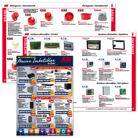 Xerox multi-lingual catalogues and newsletters